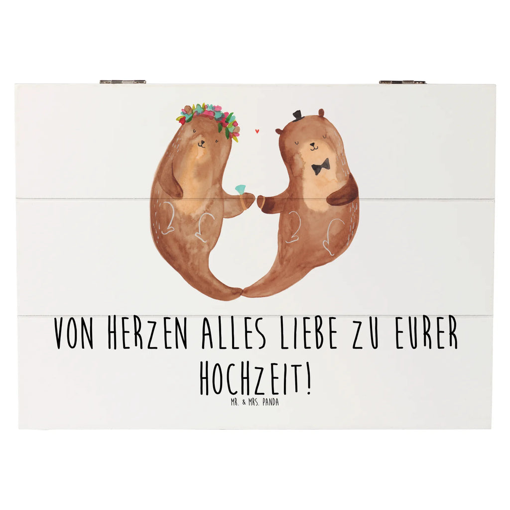 Holzkiste Hochzeitspaar Otter Aufbewahrungsbox, XXL, Truhe, Geschenkdose, Holzkiste, Dekokiste, Schatulle, Kiste, Geschenkbox, Erinnerungsbox, Erinnerungskiste, Schatzkiste, Hochzeit, Hochzeitsgeschenk, Ehe, Hochzeitsfeier, Trauung, Trauungsgeschenk, Hochzeitskarte, Verlobungsfeier, Verlobungsgeschenk, Hochzeitsgeschenkideen, Hochzeitsgeschenke für Brautpaar, Geschenk zur Hochzeit, Hochzeitstag