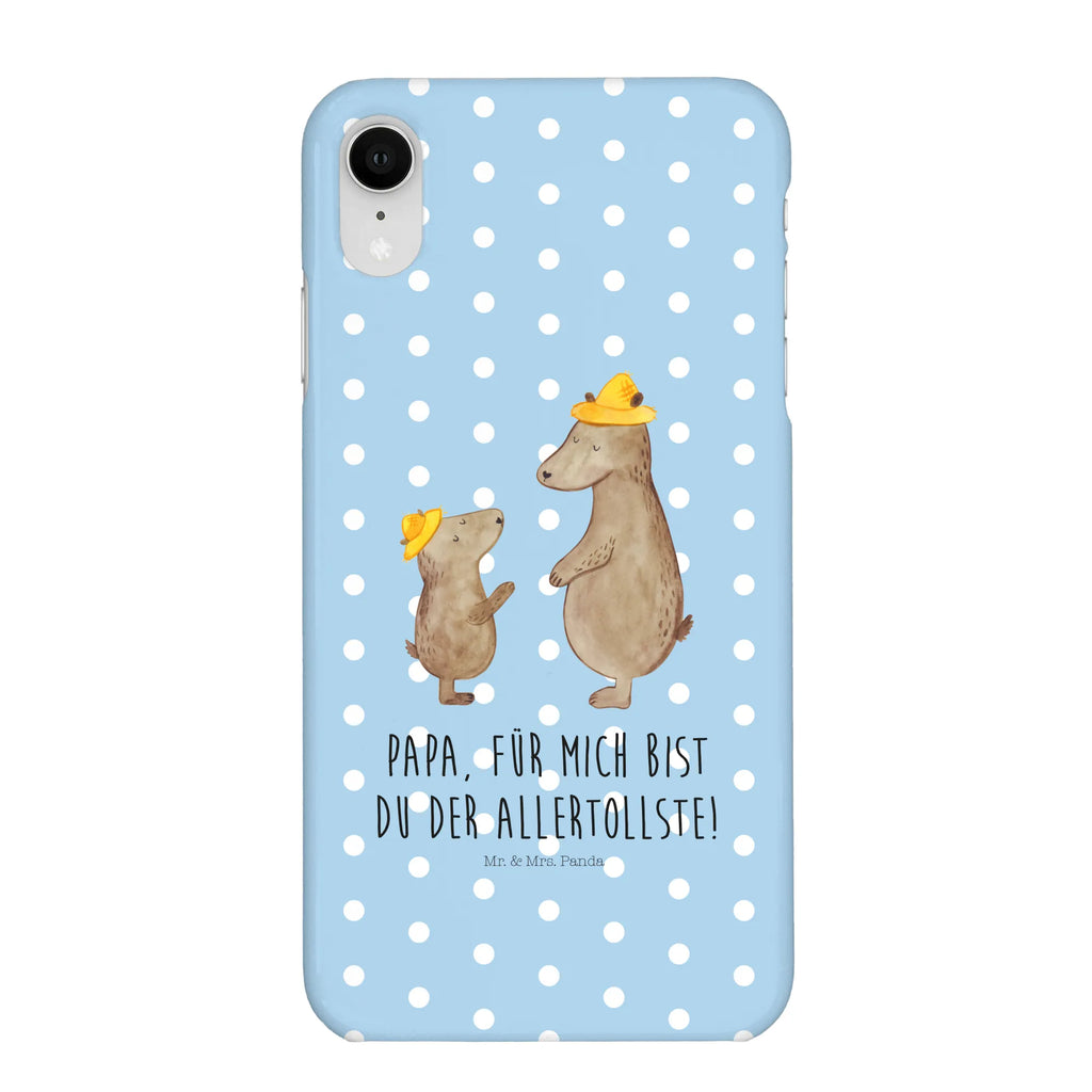 Etui na iPhone 10 Niedźwiedzie z kapeluszami Handy, Handycover, Iphone X, Hülle, Handyhülle, Iphone 10, Cover, Familie, Vatertag, Muttertag, Bruder, Schwester, Mama, Papa, Oma, Opa, Söhne, Bären, Kind, Vorbild, Dad, Bär, Lieblingsmensch, Daddy, Sohn, Vater-Sohn, Paps, Kinder, Family, Vater, Papi