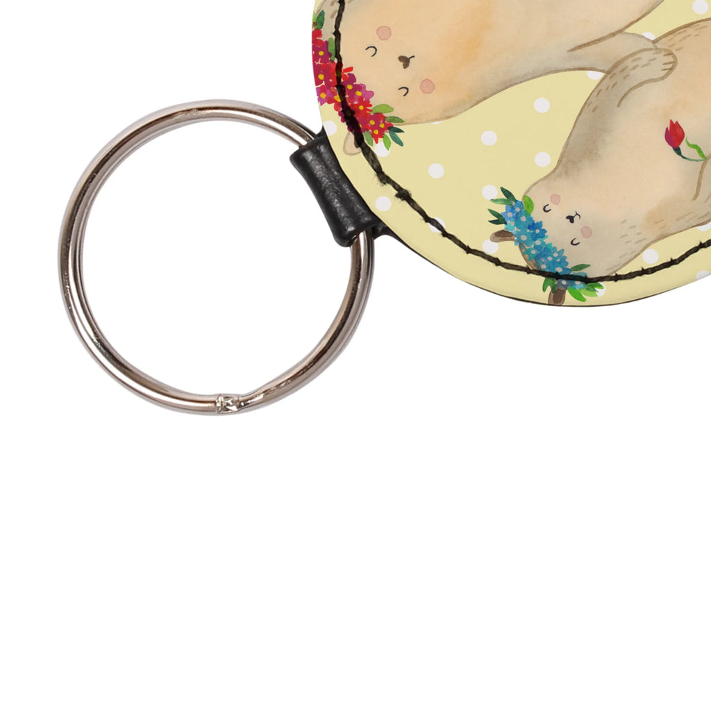 Rund Schlüsselanhänger Bären mit Blumenkranz Taschenanhänger, Schlüsselanhänger, schlüsselbund anhänger, Schlüsselaccessoire, mini schlüsselanhänger, Muttertag, Vatertag, Mama, Papa, Oma, Opa, Familie, Schwester, Bruder, Lieblingsmama, Geschenk Mama. Muttertag, Lieblingsmensch, Tochter, Mutti, Beste Mutter, Kind, Vorbild, Mutter, Töchter, Weltbeste Mama, Bär, Mami, Bären, Kinder, Family