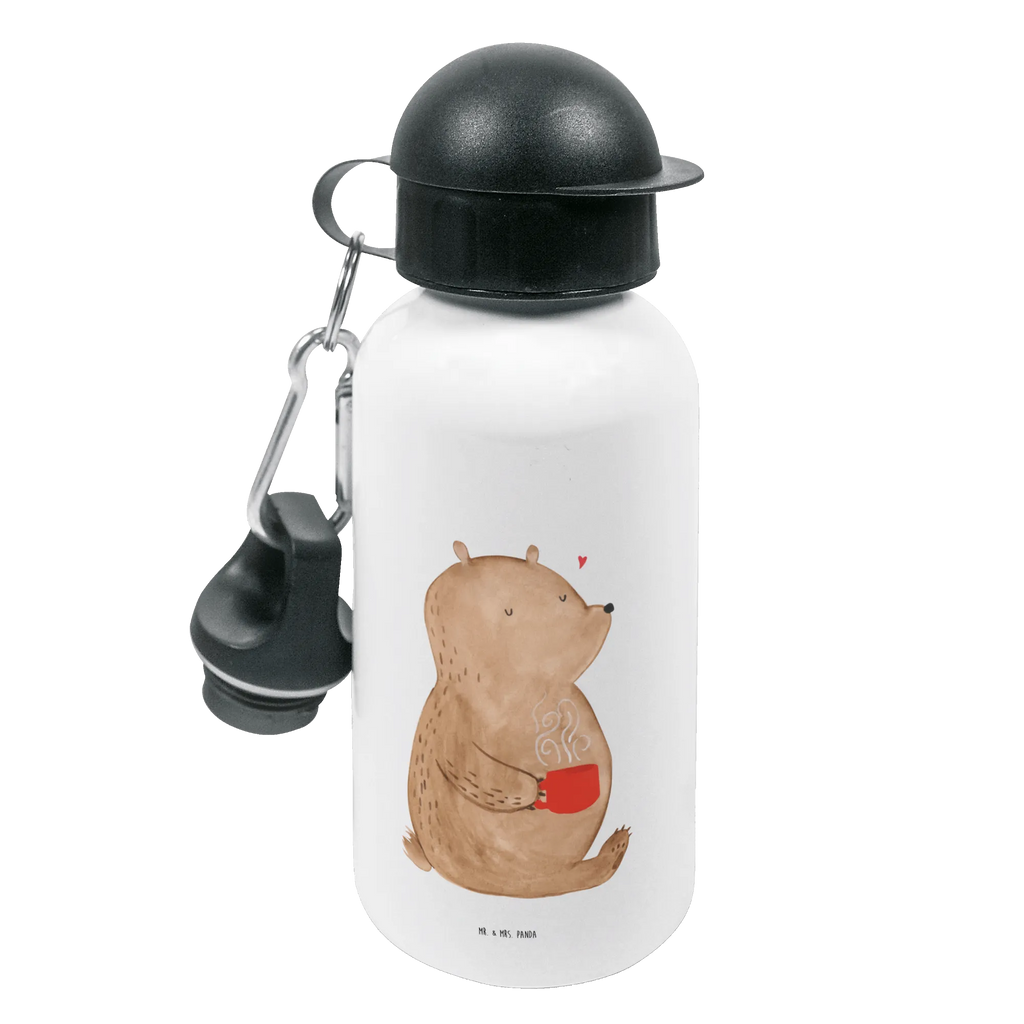 Kids drinks bottle bear Coffee Primary school, Children's bottle, Kindergarten bottle, Children, Bottle, Drinking bottle, Kids, bear, teddy, teddy bear, cuddly toy, bears, good morning, coffee, conquer the world, motivation, save the world, morning routine
