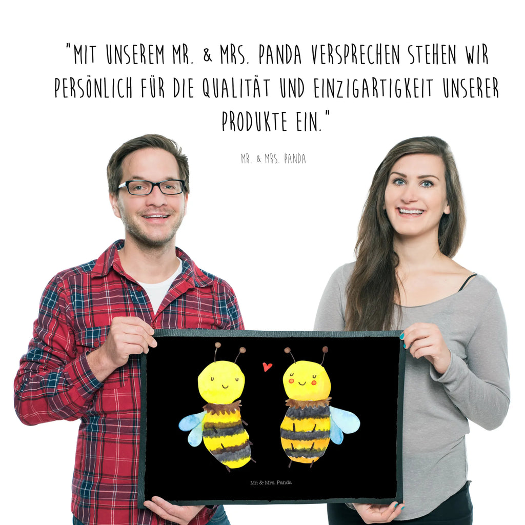 Doormat bee In love Bee, wasp, bumblebee