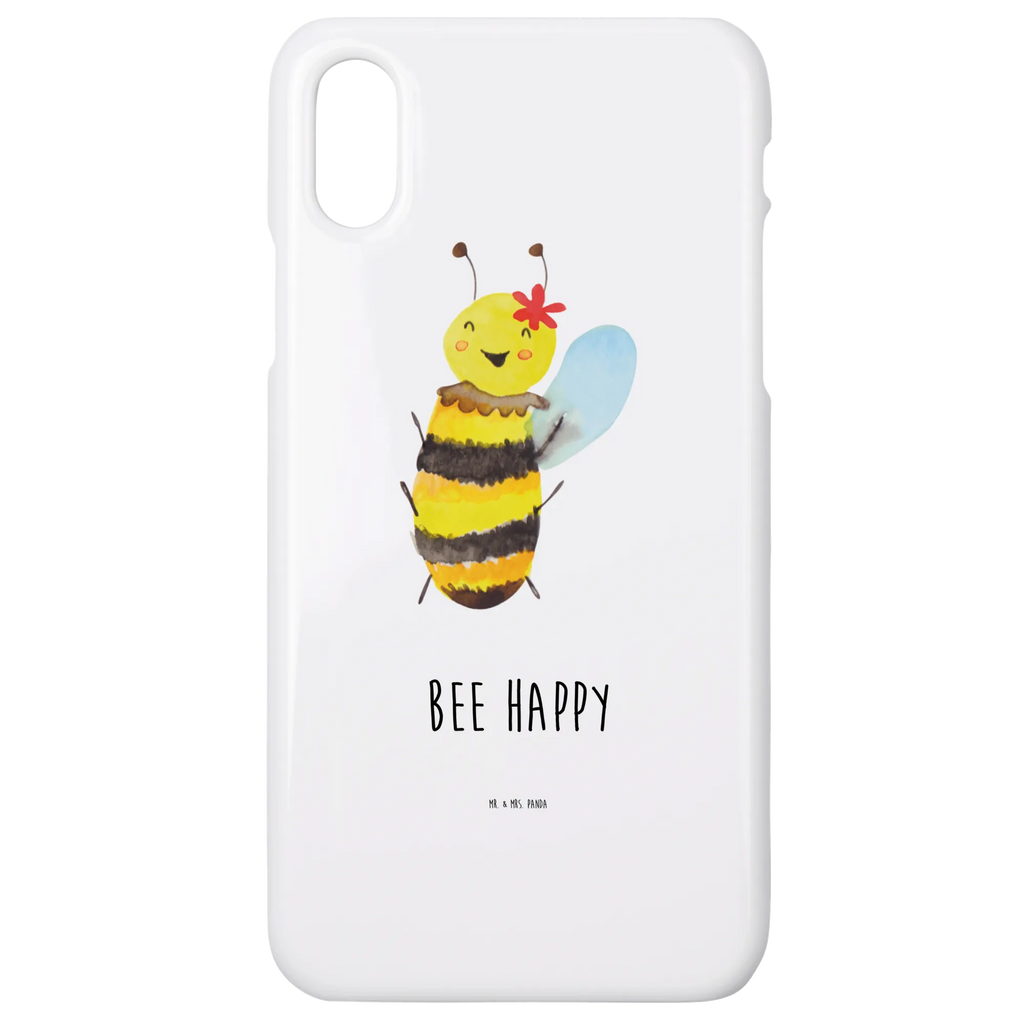 Handyhülle Biene Happy Handycover, Handy, Hülle, Handy Case, Handyhülle, Cover, Samsung Galaxy S8 Plus, Wespe, Hummel, Biene