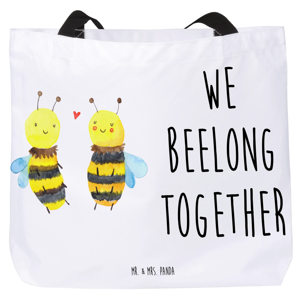 Shopper Biene Verliebt Beutel, Ausflug, Einkaufsbeutel, Freizeittasche, Strandtasche, XL, Shopper, Schultertasche, Alltagstasche, Schulbeutel, XXL Tasche, Einkaufstasche, Tüte, Tragebeutel, Schultasche, Stofftasche, Biene, Wespe, Hummel
