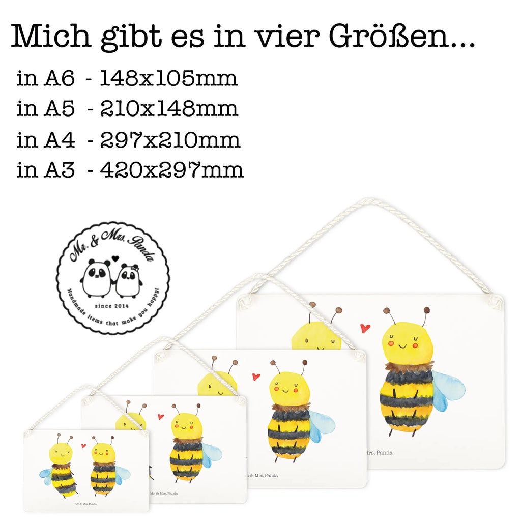 Decorative sign bee In love Bee, wasp, bumblebee