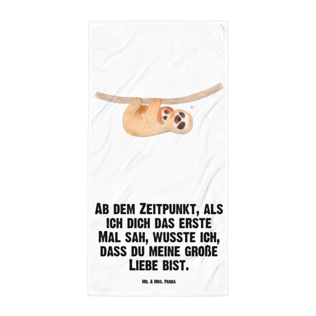 XL ręcznik kąpielowy leniwiec Dziecko Leniwiec, prezent z leniwcem, dekoracja z leniwcem