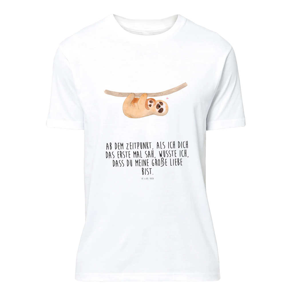 T-Shirt Standard Faultier mit Kind T-Shirt, Damen, Jubiläum, Shirt, Geburstag, Schlafshirt, Nachthemd, Tshirt, Junggesellenabschied, T-Shirt mit Spruch, Herrn, Lustiges T-Shirt, Faultier Geschenk, Faultier Deko, Faultier, Kinder, Mama, Baby, Geburt, Faulheit, Mutter, Spaß, Liebe, Niedlichkeit, Kind