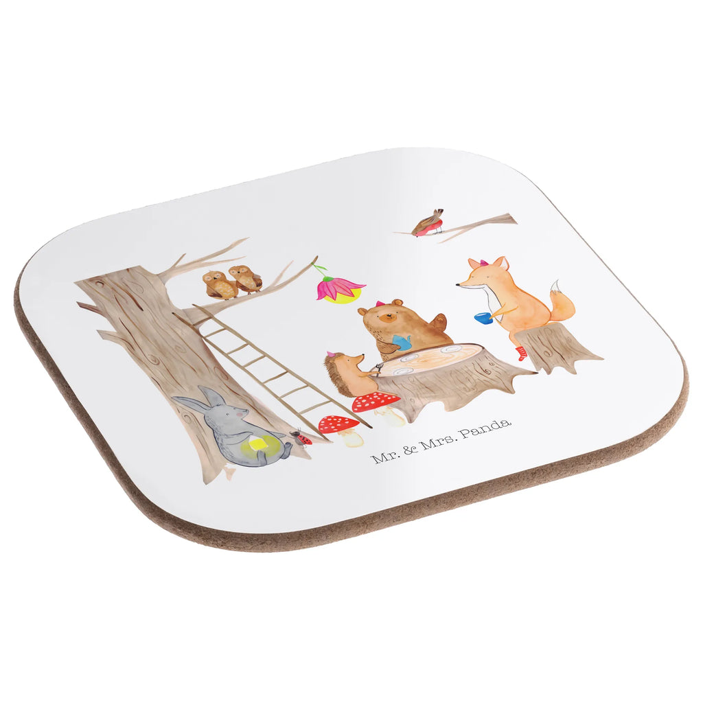 Square coaster forest animals picnic Holzuntersetzer, Bierdeckel, Untersetzer, Untersetzer Holz, Untersetzer für Gläser, Untersetzer aus Holz, Glasuntersetzer, Korkuntersetzer, Tassen Untersetzer, Untersetzer Design, Getränkeuntersetzer, Untersetzer Gläser, Tiermotive, Gute Laune, lustige Sprüche, Tiere, Maus, Waldtiere, Hase, Igel, Picknick, Eichhörnchen, Fuchs, Wald