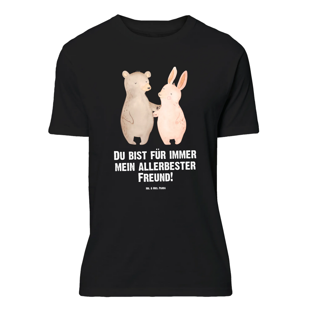 T-Shirt Standard Bär Hase Umarmen Geburstag, Herrn, Damen, Lustiges T-Shirt, Junggesellenabschied, Shirt, Jubiläum, T-Shirt, Schlafshirt, Tshirt, T-Shirt mit Spruch, Nachthemd, Ehefrau, Ehemann, Partner, Verlobung, Liebe, Hocheitstag, Heiratsantrag, Heiraten, Liebesgeschenk, Freundin, Jahrestag, Freund, Bär, Hase, Bärchen, Bester Freund, Freunde, Best Friends