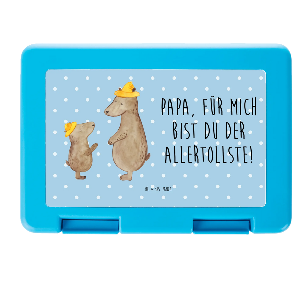 Lunch box Bears with hats Brotbox, Snackbox, Lunch box, Butterbrotdose, Brotzeitbox, Familie, Vatertag, Muttertag, Bruder, Schwester, Mama, Papa, Oma, Opa, Bär, Bären, Vater, Papi, Paps, Dad, Daddy, Lieblingsmensch, Sohn, Söhne, Kind, Kinder, Vater-Sohn, Family, Vorbild