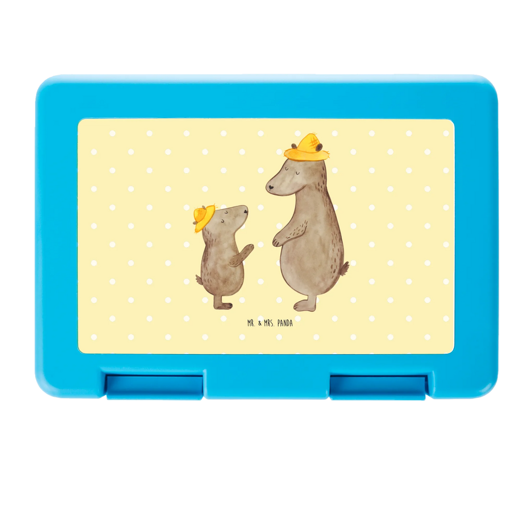 Lunch box Bears with hats Brotbox, Snackbox, Lunch box, Butterbrotdose, Brotzeitbox, Familie, Vatertag, Muttertag, Bruder, Schwester, Mama, Papa, Oma, Opa, Bär, Bären, Vater, Papi, Paps, Dad, Daddy, Lieblingsmensch, Sohn, Söhne, Kind, Kinder, Vater-Sohn, Family, Vorbild