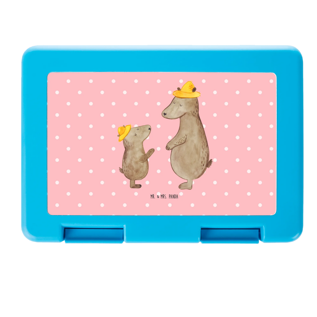 Lunch box Bears with hats Brotbox, Snackbox, Lunch box, Butterbrotdose, Brotzeitbox, Familie, Vatertag, Muttertag, Bruder, Schwester, Mama, Papa, Oma, Opa, Bär, Bären, Vater, Papi, Paps, Dad, Daddy, Lieblingsmensch, Sohn, Söhne, Kind, Kinder, Vater-Sohn, Family, Vorbild