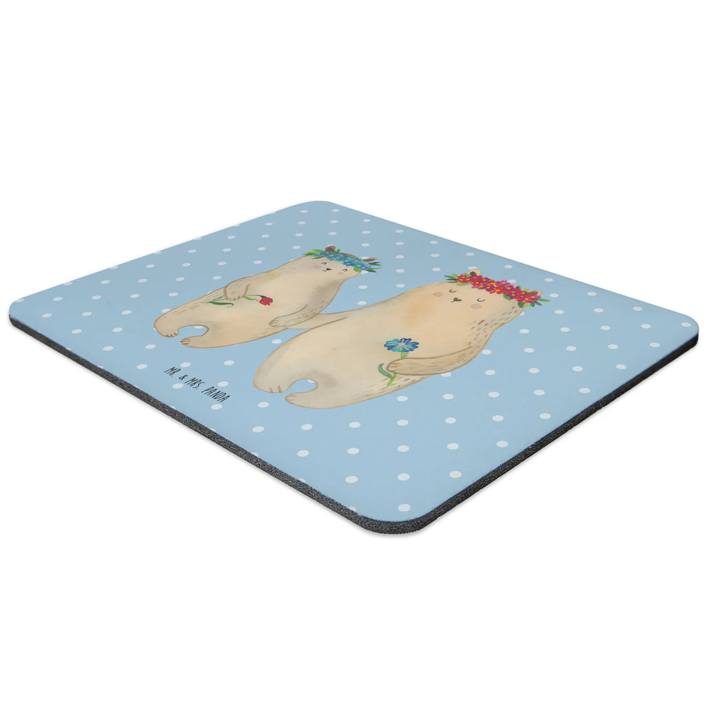 Mauspad Bären mit Blumenkranz Mausunterlage, pc mauspad, Mauspad, pc mausunterlage, computermatte, mauspad pc, laptop mauspad, computer mousepad, laptop mousepad, computer mauspad, pc mousepad, mousematte, mausteppich, notebook mauspad, Mousepad, mauspad laptop, Mausmatte, Familie, Vatertag, Schwester, Muttertag, Bruder, Papa, Oma, Mama, Opa, Tochter, Beste Mutter, Kinder, Family, Mutti, Bären, Vorbild, Bär, Weltbeste Mama, Mami, Lieblingsmama, Lieblingsmensch, Geschenk Mama. Muttertag, Kind, Mutter, Töchter