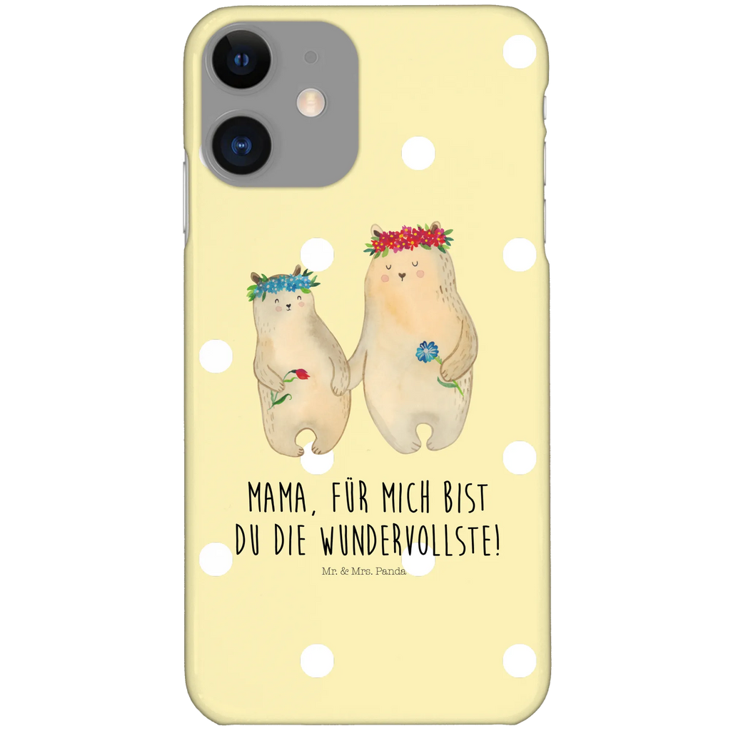 Phone case Bears with flower crown Iphone 10, Handyhülle, Hülle, Iphone X, Cover, Handy Case, Handycover, Handy, Vatertag, Bruder, Schwester, Opa, Familie, Muttertag, Mama, Oma, Papa, Kinder, Beste Mutter, Mami, Lieblingsmama, Tochter, Bär, Geschenk Mama. Muttertag, Weltbeste Mama, Family, Töchter, Bären, Lieblingsmensch, Kind, Mutti, Mutter, Vorbild