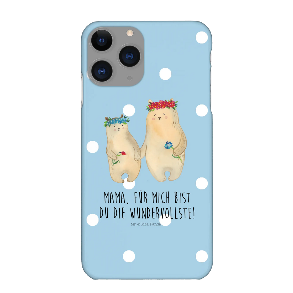 Phone case Bears with flower crown Iphone 10, Handyhülle, Hülle, Iphone X, Cover, Handy Case, Handycover, Handy, Vatertag, Bruder, Schwester, Opa, Familie, Muttertag, Mama, Oma, Papa, Kinder, Beste Mutter, Mami, Lieblingsmama, Tochter, Bär, Geschenk Mama. Muttertag, Weltbeste Mama, Family, Töchter, Bären, Lieblingsmensch, Kind, Mutti, Mutter, Vorbild