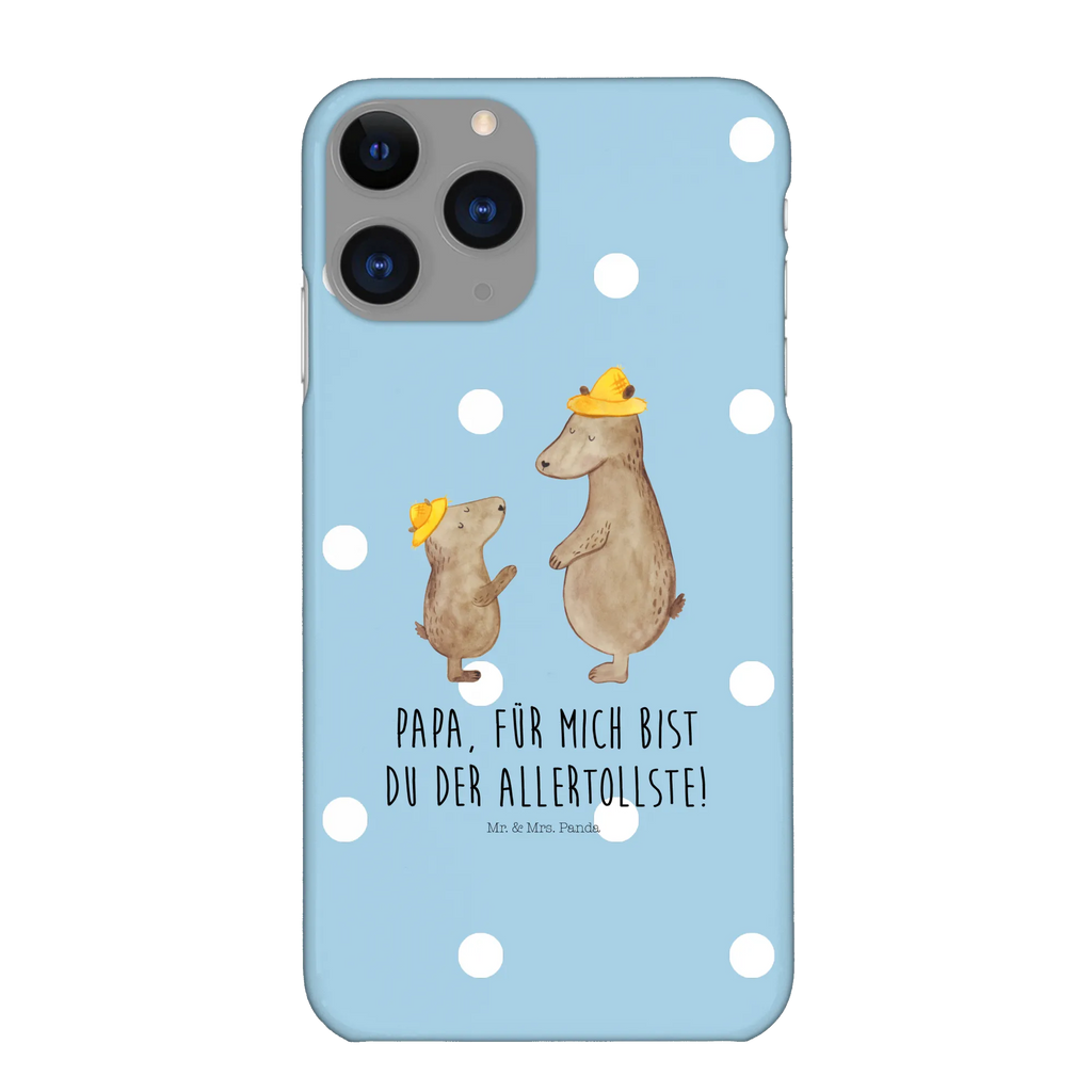 Etui na iPhone 10 Niedźwiedzie z kapeluszami Handy, Handycover, Iphone X, Hülle, Handyhülle, Iphone 10, Cover, Familie, Vatertag, Muttertag, Bruder, Schwester, Mama, Papa, Oma, Opa, Söhne, Bären, Kind, Vorbild, Dad, Bär, Lieblingsmensch, Daddy, Sohn, Vater-Sohn, Paps, Kinder, Family, Vater, Papi