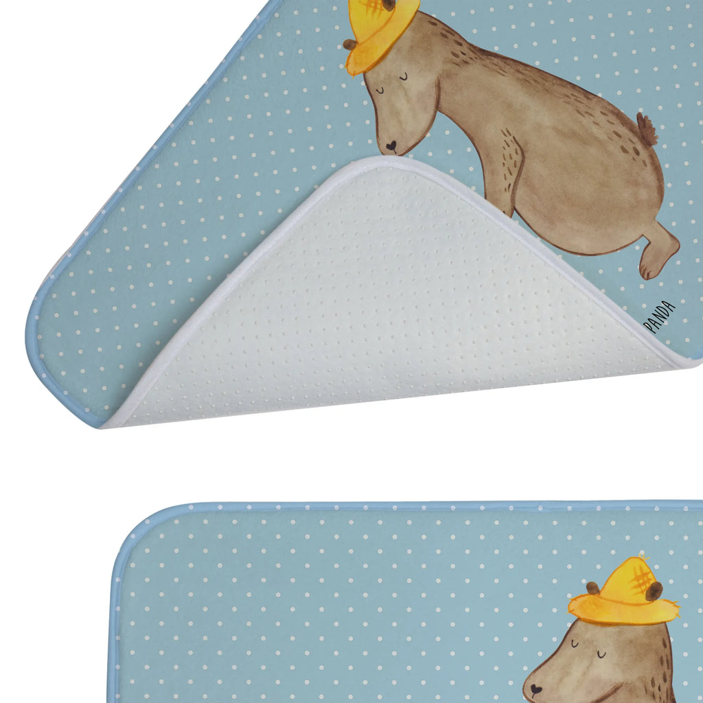 Badematte Bären mit Hut Badezimmer Matte, badmatten, badezimmervorleger, bad läufer, Badteppich, Badezimmerteppich, Duschvorleger, duschmatten, duschmatte, Badematte, badezimmermatte, fußmatte bad, badezimmerteppiche, wannenvorleger, Badvorleger, badezimmermatten, rutschfeste matte, Bad Fußmatte, teppich für bad, Teppich Fürs Bad, Badläufer, badezimmer läufer, Familie, Vatertag, Schwester, Muttertag, Bruder, Papa, Oma, Mama, Opa, Sohn, Family, Vater, Vorbild, Bär, Dad, Papi, Lieblingsmensch, Kind, Söhne, Bären, Paps, Kinder, Daddy, Vater-Sohn