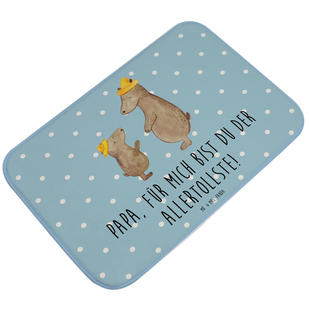 Badematte Bären mit Hut Badezimmer Matte, badmatten, badezimmervorleger, bad läufer, Badteppich, Badezimmerteppich, Duschvorleger, duschmatten, duschmatte, Badematte, badezimmermatte, fußmatte bad, badezimmerteppiche, wannenvorleger, Badvorleger, badezimmermatten, rutschfeste matte, Bad Fußmatte, teppich für bad, Teppich Fürs Bad, Badläufer, badezimmer läufer, Familie, Vatertag, Schwester, Muttertag, Bruder, Papa, Oma, Mama, Opa, Sohn, Family, Vater, Vorbild, Bär, Dad, Papi, Lieblingsmensch, Kind, Söhne, Bären, Paps, Kinder, Daddy, Vater-Sohn