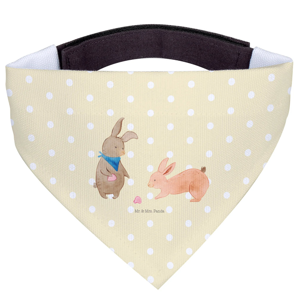 Dog neckerchief Bunnies with seashell mittel, Hunde, mittelgroße Hunde, Hundehalstuch, Halstuch, Tuch, Familie, Vatertag, Muttertag, Bruder, Schwester, Mama, Papa, Oma, Opa, Meer, best friends, Freundin, Freundinnen, Muscheln sammeln, Hasen, Muscheln, beste Freundin, BFF