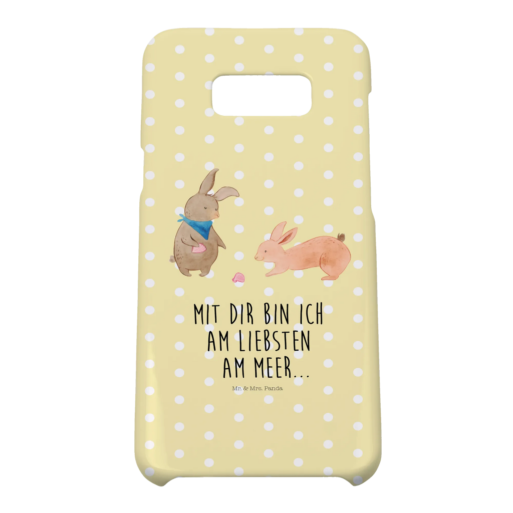 Phone case Bunnies with seashell Handycover, Handy Case, Handyhülle, Cover, Handy, Iphone 10, Hülle, Iphone X, Bruder, Opa, Familie, Muttertag, Oma, Vatertag, Mama, Schwester, Papa, Muscheln, Beste Freundin, BFF, Best Friends, Hasen, Meer, Freundin, Muscheln Sammeln, Freundinnen