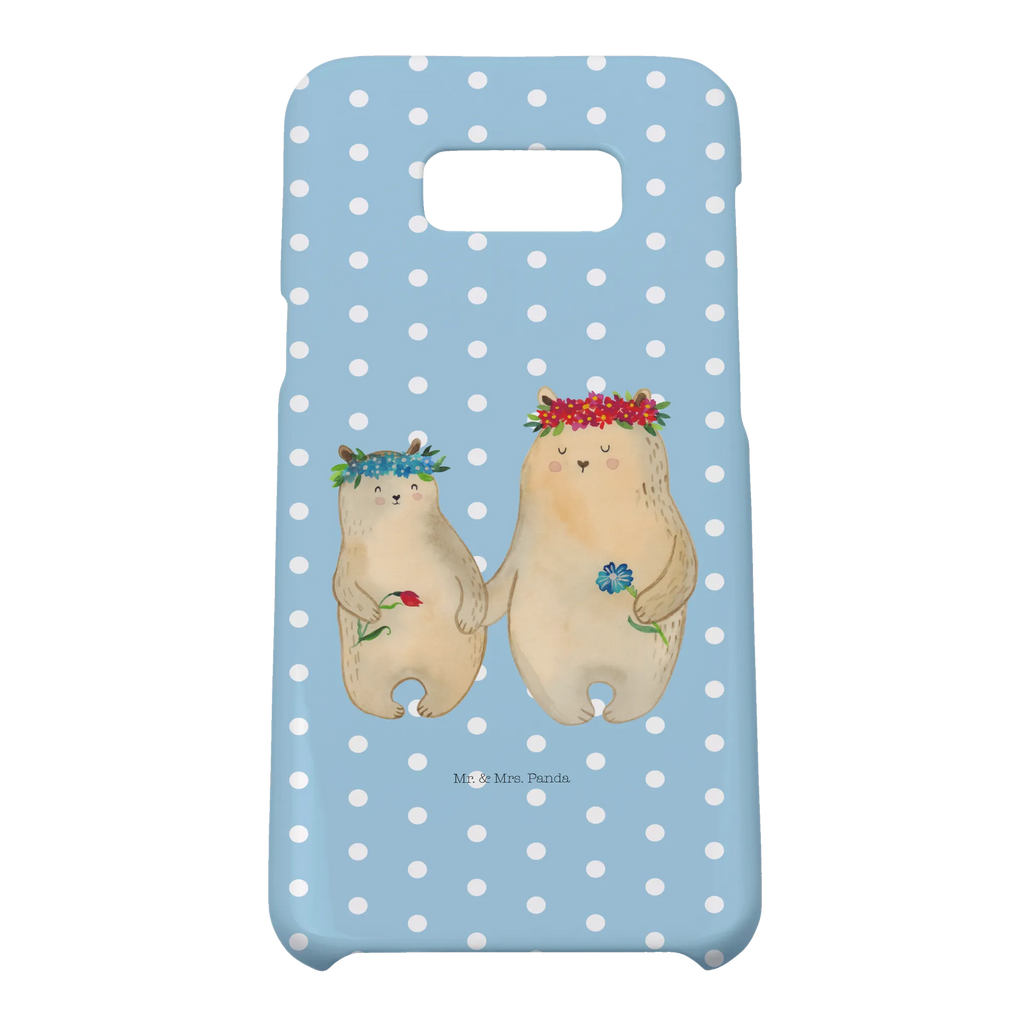 Phone case Bears with flower crown Iphone 10, Handyhülle, Hülle, Iphone X, Cover, Handy Case, Handycover, Handy, Vatertag, Bruder, Schwester, Opa, Familie, Muttertag, Mama, Oma, Papa, Kinder, Beste Mutter, Mami, Lieblingsmama, Tochter, Bär, Geschenk Mama. Muttertag, Weltbeste Mama, Family, Töchter, Bären, Lieblingsmensch, Kind, Mutti, Mutter, Vorbild