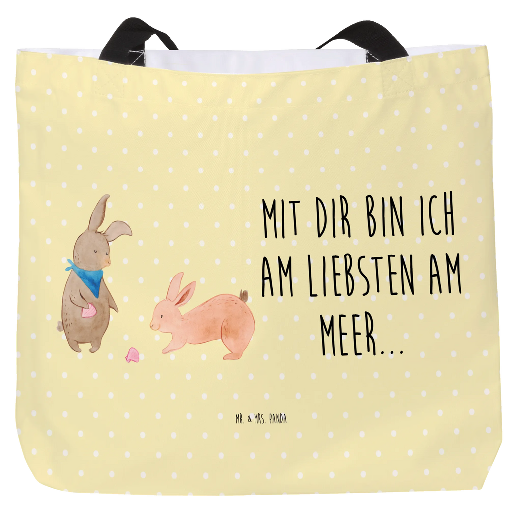 Shopper Hasen Muschel Tasche, Beutel, Tragebeutel, Einkaufsbeutel, Schultasche, Schulbeutel, Freizeittasche, Shopper, Einkaufstasche, Alltagstasche, Strandtasche, Familie, Vatertag, Muttertag, Bruder, Schwester, Mama, Papa, Oma, Opa, Muscheln sammeln, Meer, beste Freundin, Muscheln, BFF, best friends, Hasen, Freundin, Freundinnen