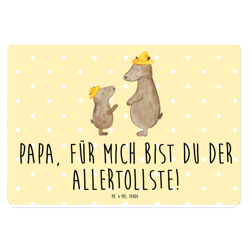 Blechschild Bären mit Hut Blechschild Für Männer, Türschild Metall, Blechschild Groß, Blechschild Für Frauen, Blechschild Büro, Blechschild Küche, Blechschild Zum Aufhängen, Blechschild, Wandschild Metall, Dekoschild Metall, Muttertag, Vatertag, Mama, Papa, Oma, Opa, Familie, Schwester, Bruder, Söhne, Sohn, Vater, Kinder, Kind, Bär, Dad, Daddy, Vater-Sohn, Vorbild, Papi, Bären, Family, Paps, Lieblingsmensch