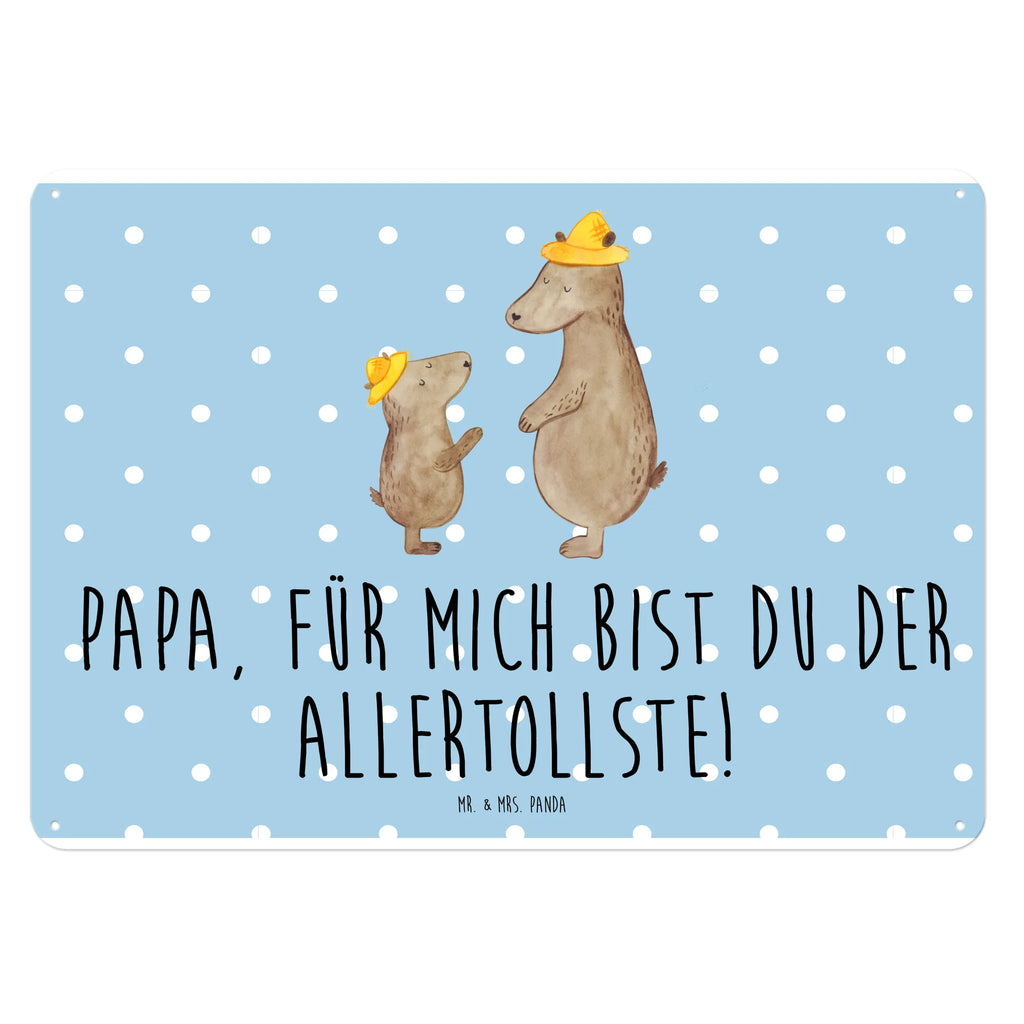Blechschild Bären mit Hut Blechschild Für Männer, Türschild Metall, Blechschild Groß, Blechschild Für Frauen, Blechschild Büro, Blechschild Küche, Blechschild Zum Aufhängen, Blechschild, Wandschild Metall, Dekoschild Metall, Muttertag, Vatertag, Mama, Papa, Oma, Opa, Familie, Schwester, Bruder, Söhne, Sohn, Vater, Kinder, Kind, Bär, Dad, Daddy, Vater-Sohn, Vorbild, Papi, Bären, Family, Paps, Lieblingsmensch