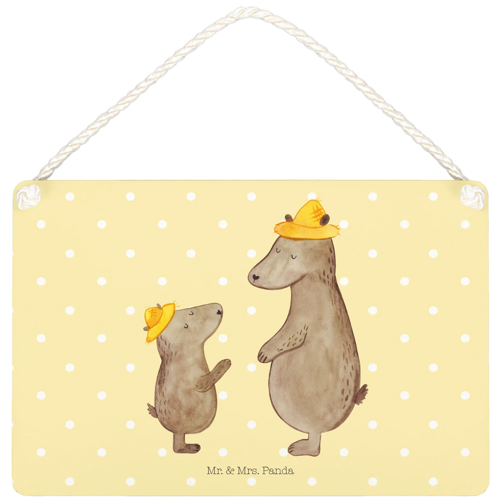 Deko Schild Bären mit Hut dekoration schild, Türschild, dekotafel, Wandschild, Motivschild, Holztafel, wandtafel, wandhänger, Badschild, Schild mit Spruch, Küchenschild, holzbild, Holzschild, Deko Schild, sprüche schild, Türschild Familie, Spruchschild, dekoschilder, Dekoschild, hängeschild, Deko Wandtafel, Schild, Vatertag, Papa, Opa, Schwester, Oma, Muttertag, Bruder, Mama, Familie, Daddy, Kinder, Vater, Sohn, Lieblingsmensch, Bär, Family, Vater-Sohn, Söhne, Bären, Dad, Papi, Kind, Vorbild, Paps