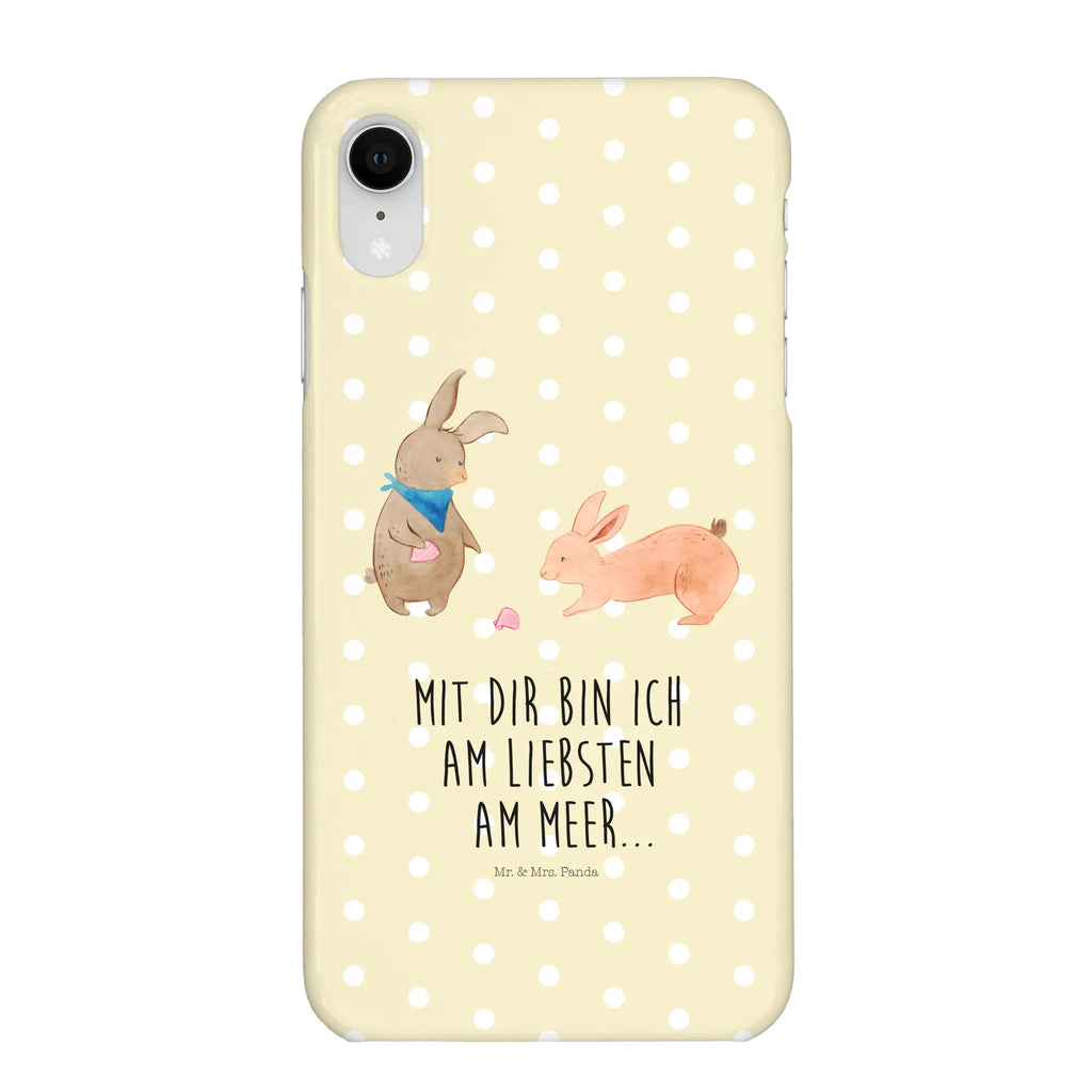 Phone case Bunnies with seashell Handycover, Handy Case, Handyhülle, Cover, Handy, Iphone 10, Hülle, Iphone X, Bruder, Opa, Familie, Muttertag, Oma, Vatertag, Mama, Schwester, Papa, Muscheln, Beste Freundin, BFF, Best Friends, Hasen, Meer, Freundin, Muscheln Sammeln, Freundinnen