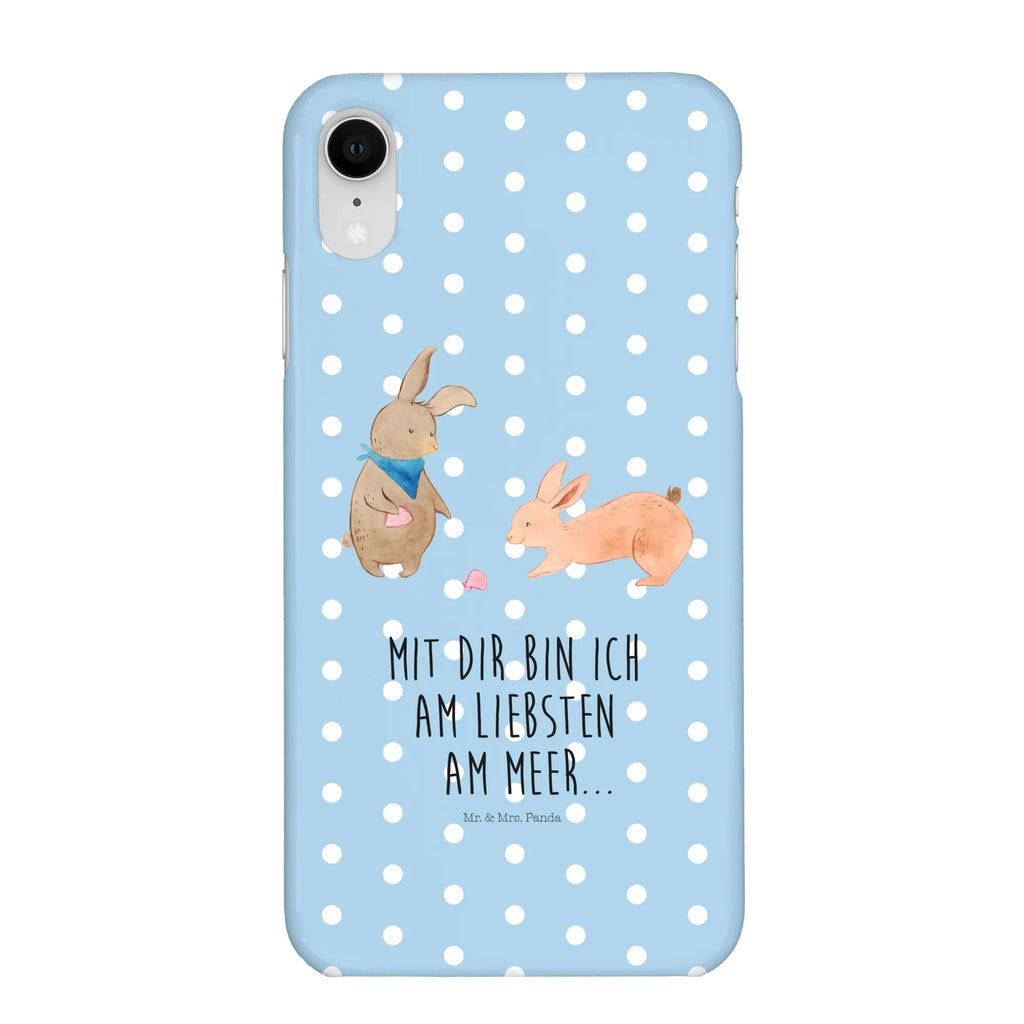 Phone case Bunnies with seashell Handycover, Handy Case, Handyhülle, Cover, Handy, Iphone 10, Hülle, Iphone X, Bruder, Opa, Familie, Muttertag, Oma, Vatertag, Mama, Schwester, Papa, Muscheln, Beste Freundin, BFF, Best Friends, Hasen, Meer, Freundin, Muscheln Sammeln, Freundinnen