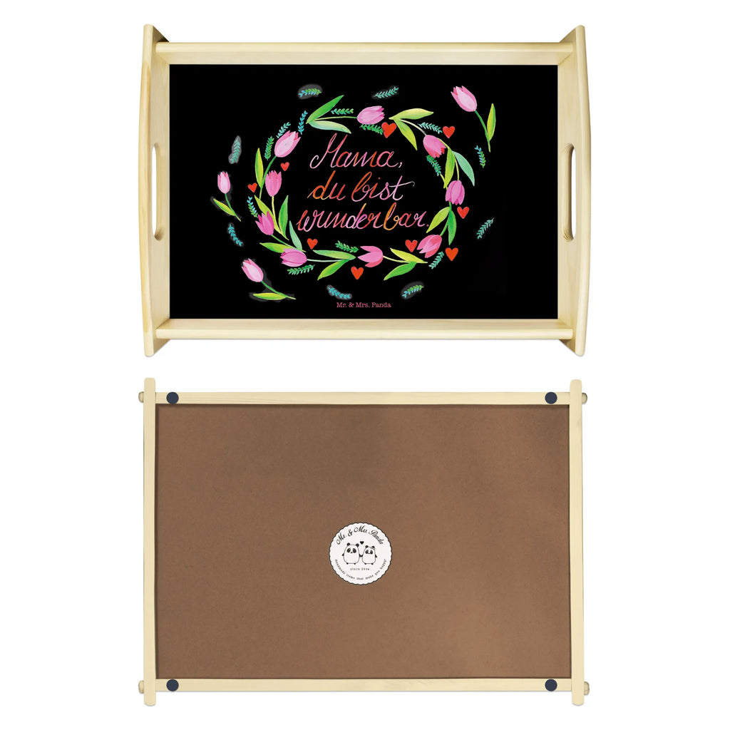 Serviertablett Mama Tulpen Küchentablett, Serviertablett, Holztablett, Frühstückstablett, Tablett, Dekotablett, Blumen Deko, Frühlings Deko, Sommer Deko, Dekoration, positive Botschaft, Naturliebhaber, Outdoor, Natur, Abenteuer, Mutti, Mama, Mami, Mutter, Mom