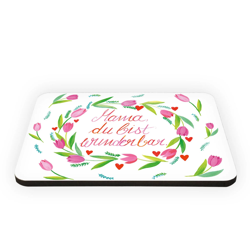 Magnet Mama Tulips magnet, magnetic board, refrigerator magnets, calendar magnet, refrigerator magnet, office magnet, Nature, joy of life, love, Mom