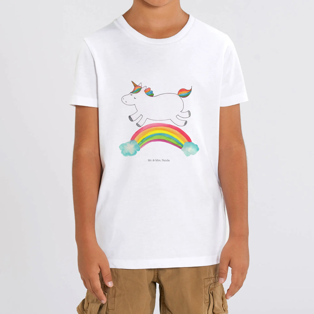 Organic Kinder T-Shirt Einhorn Regenbogen Kinder T-Shirt Jungen, Kinder T-Shirt, Kinder T-Shirt Mädchen, Unicorn, Einhörner, Einhorn Deko, Einhorn, Regenbogen, Erwachsenwerden, Einhornpower, Einhornautobahn, Glitzer