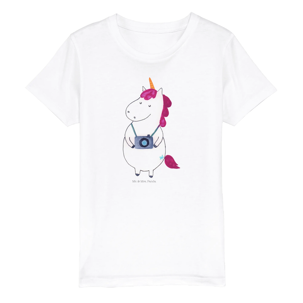 Organic Kinder T-Shirt Einhorn Fotograf Kinder T-Shirt, Kinder T-Shirt Jungen, Kinder T-Shirt Mädchen, Unicorn, Einhörner, Einhorn Deko, Einhorn, Kamera, Fotografie, Fotograf, Urlaub, Reisen, Weltenbummler, Kurztrip, Reise, Weltreise, Tourist, Städtereise