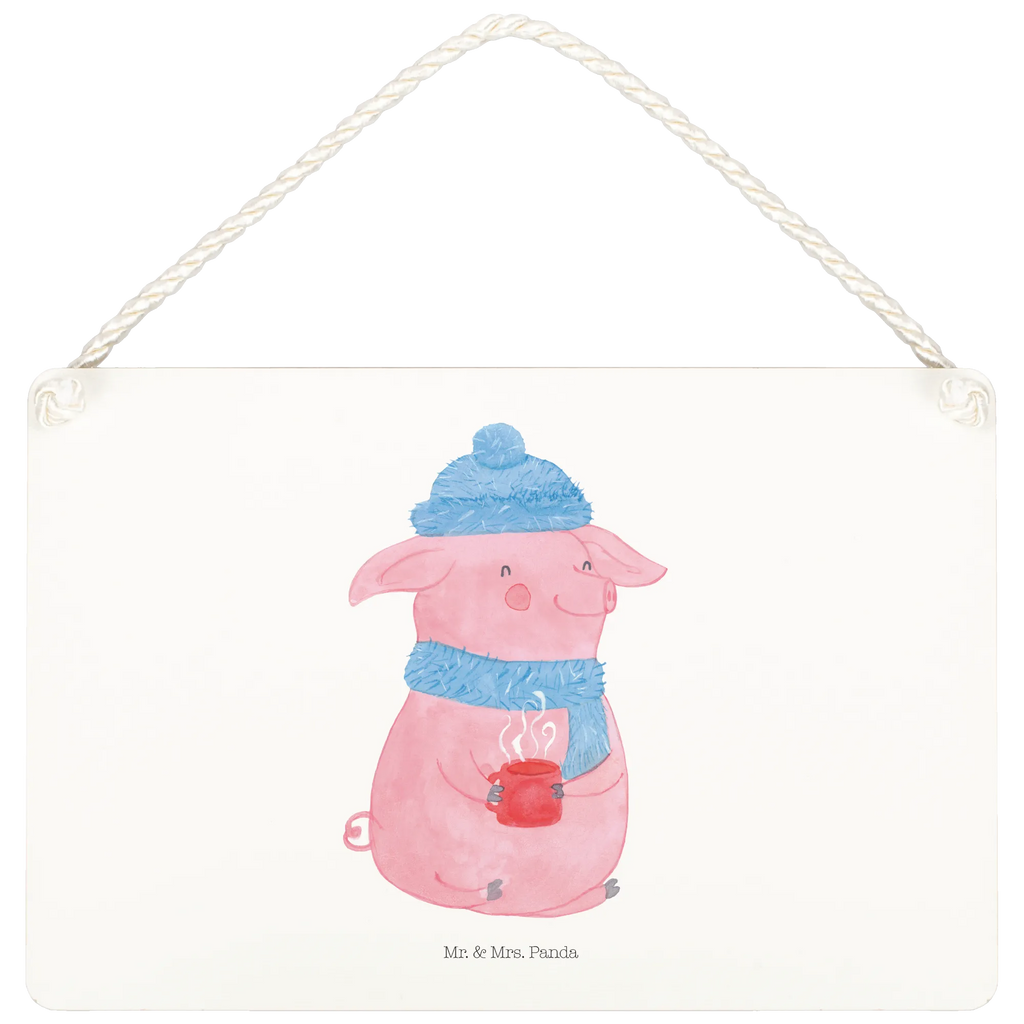 Dekoracyjny znak Świnka grzane wino Zima, Boże Narodzenie, dekoracje świąteczne, Mikołaj, Adwent, Wigilia, zimowy motyw