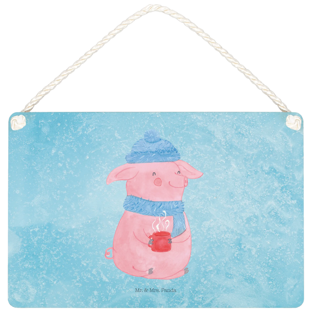 Dekoracyjny znak Świnka grzane wino Zima, Boże Narodzenie, dekoracje świąteczne, Mikołaj, Adwent, Wigilia, zimowy motyw