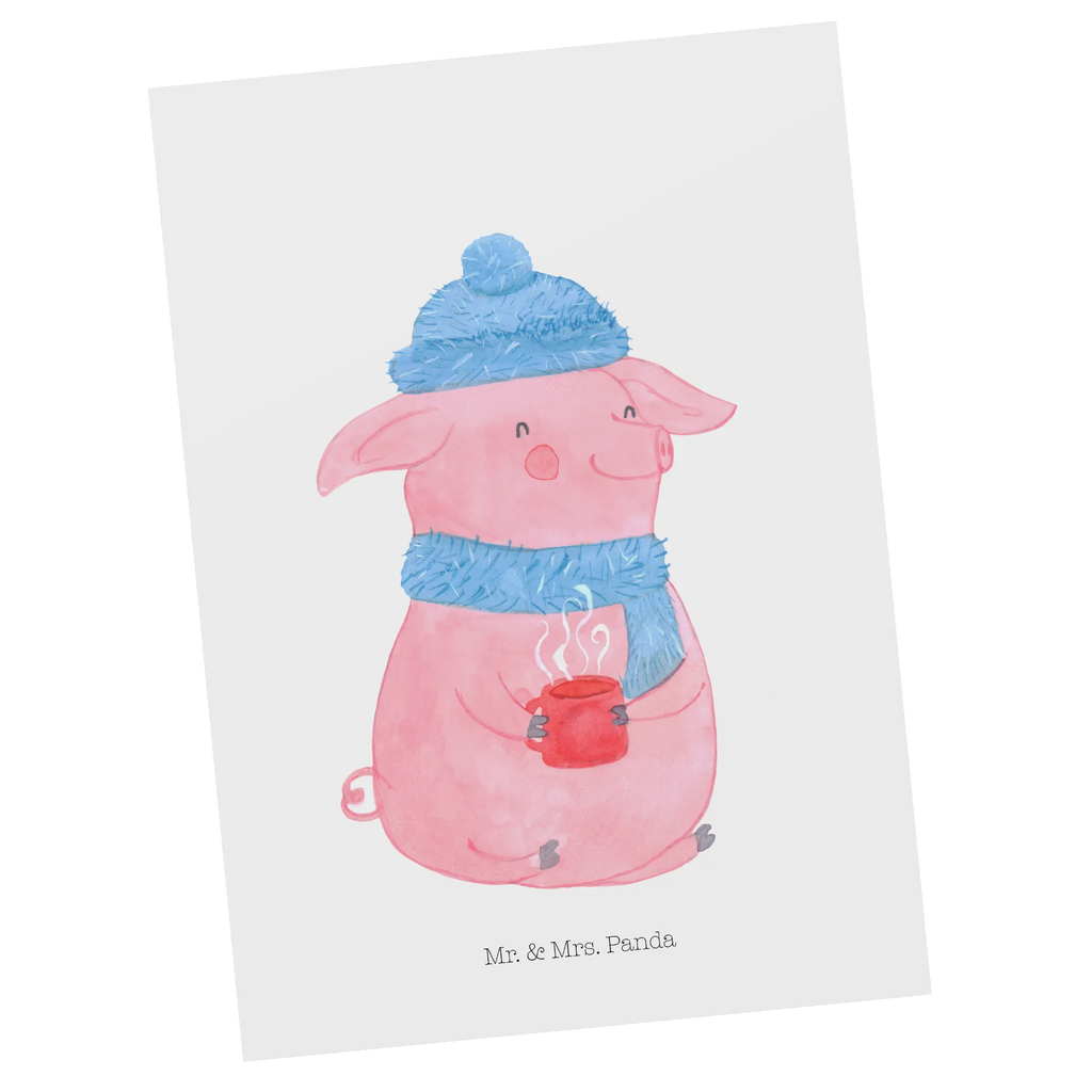 Postcard piggy Mulled wine Kunstkarten, einzelkarte, Postkarten, spruchkarte, kunstkarte, Grußkarte, Ansichtskarten, Motivkarte, Ansichtskarte, Designkarte, Postkarte, Fotokarte, bildkarte, Winter, Nikolaus, Advent, Heiligabend, Wintermotiv, Weihnachten, Weihnachtsdeko, Glühwein, Betrunken, Spruch, Weihnachtsmarkt