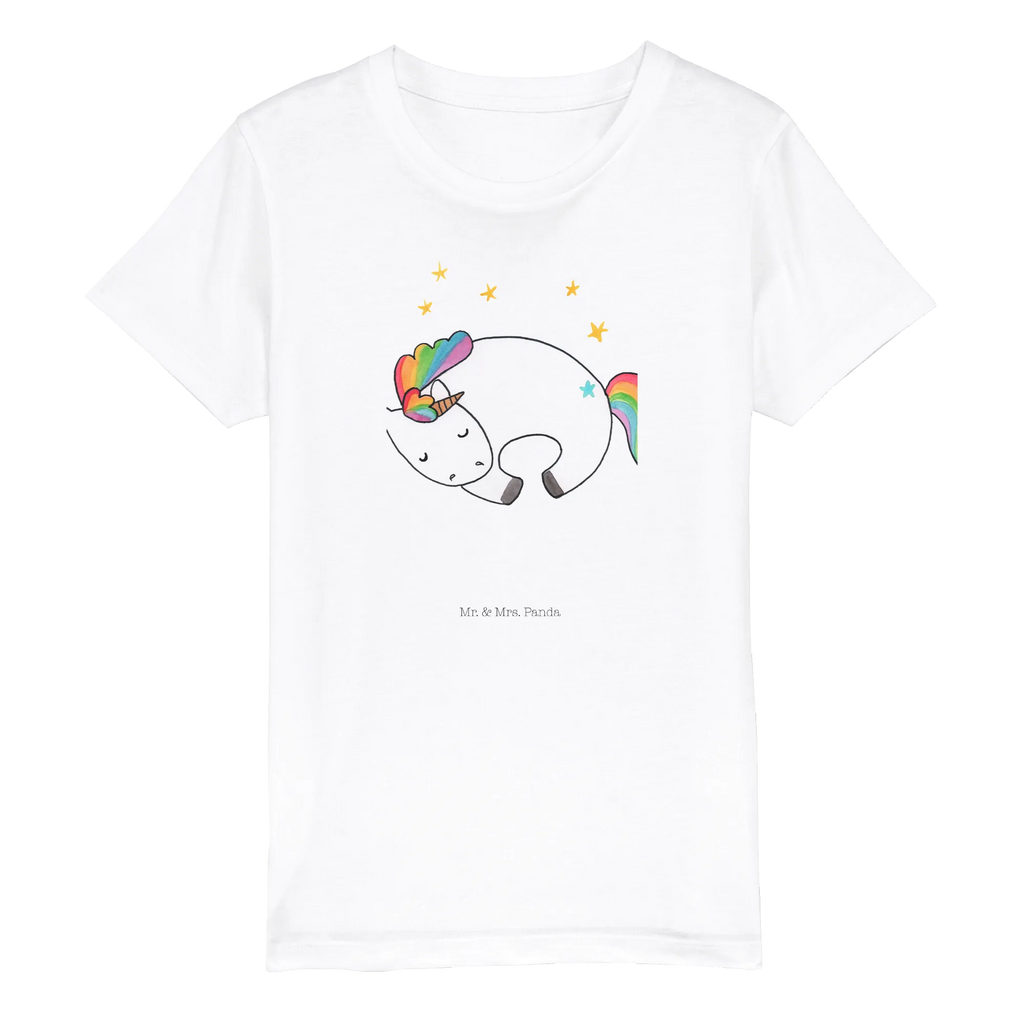 Organic Kinder T-Shirt Einhorn Nacht Kinder T-Shirt Jungen, Kinder T-Shirt Mädchen, Kinder T-Shirt, Einhorn, Einhörner, Einhorn Deko, Unicorn, Ruhe, Geschenk, Träume, Realität, Menschen, Freundin, Traum