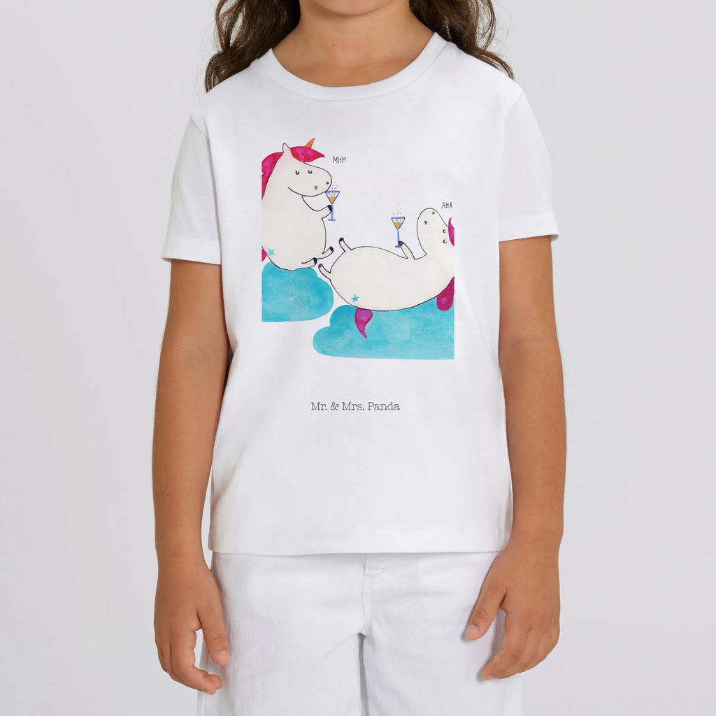Organic Kids T-Shirt unicorn sparkling wine Kinder T-Shirt, Kinder T-Shirt Mädchen, Kinder T-Shirt Jungen, Einhorn, Einhörner, Einhorn Deko, Unicorn, Mädelsabend, Sekt, Freundin, BFF, Party, Anstoßen, Spaß, Freundinnen, Beste, Korken