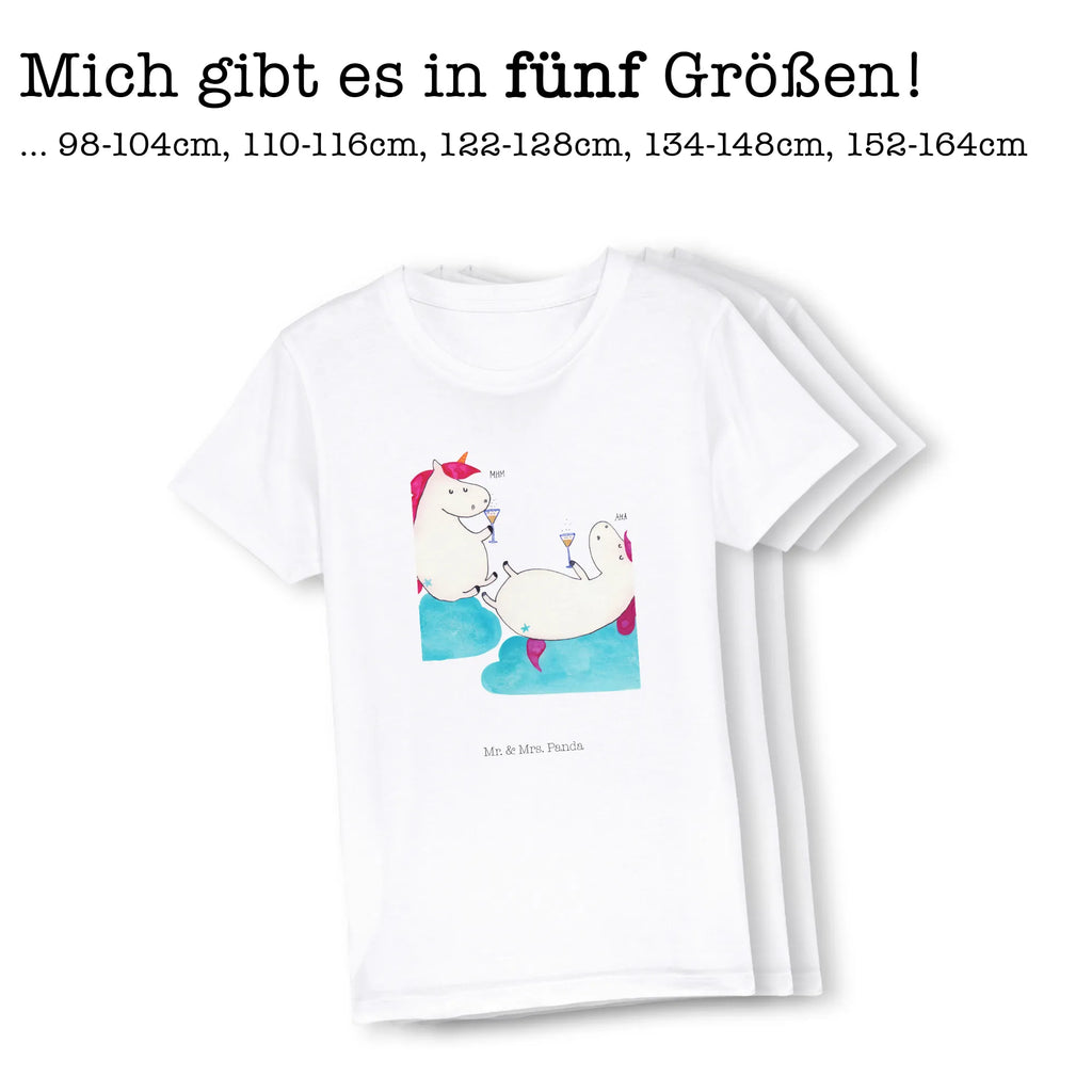 Organic Kids T-Shirt unicorn sparkling wine Kinder T-Shirt, Kinder T-Shirt Mädchen, Kinder T-Shirt Jungen, Einhorn, Einhörner, Einhorn Deko, Unicorn, Mädelsabend, Sekt, Freundin, BFF, Party, Anstoßen, Spaß, Freundinnen, Beste, Korken