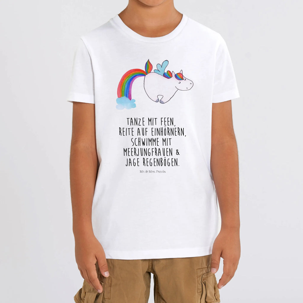 Organiczna koszulka dziecięca jednorożec Latający koń Kinder T-Shirt Jungen, Kinder T-Shirt, Kinder T-Shirt Mädchen, Unicorn, Einhörner, Einhorn Deko, Einhorn, Erwachsenwerden, Regenbogen, Glitzer, Spielen, Realität