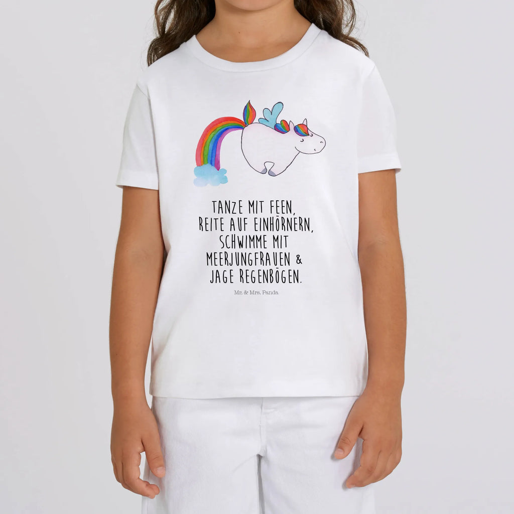 Organiczna koszulka dziecięca jednorożec Latający koń Kinder T-Shirt Jungen, Kinder T-Shirt, Kinder T-Shirt Mädchen, Unicorn, Einhörner, Einhorn Deko, Einhorn, Erwachsenwerden, Regenbogen, Glitzer, Spielen, Realität