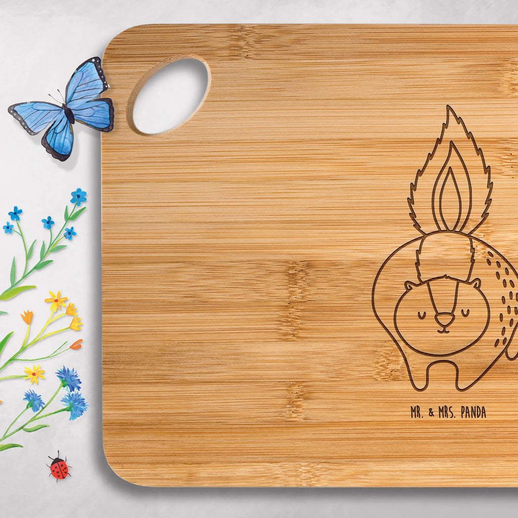 Bambus - deska do krojenia skunks atak Holzbrettchen, Frühstücksbrett, Schneidebrett, Servierbrett, Holzbrett, Küchenbrett, Hackbrett, Brett, Stinktier, Skunk, wütend, Raubtier, Drohung, Wildtier, Stinker, Stinki