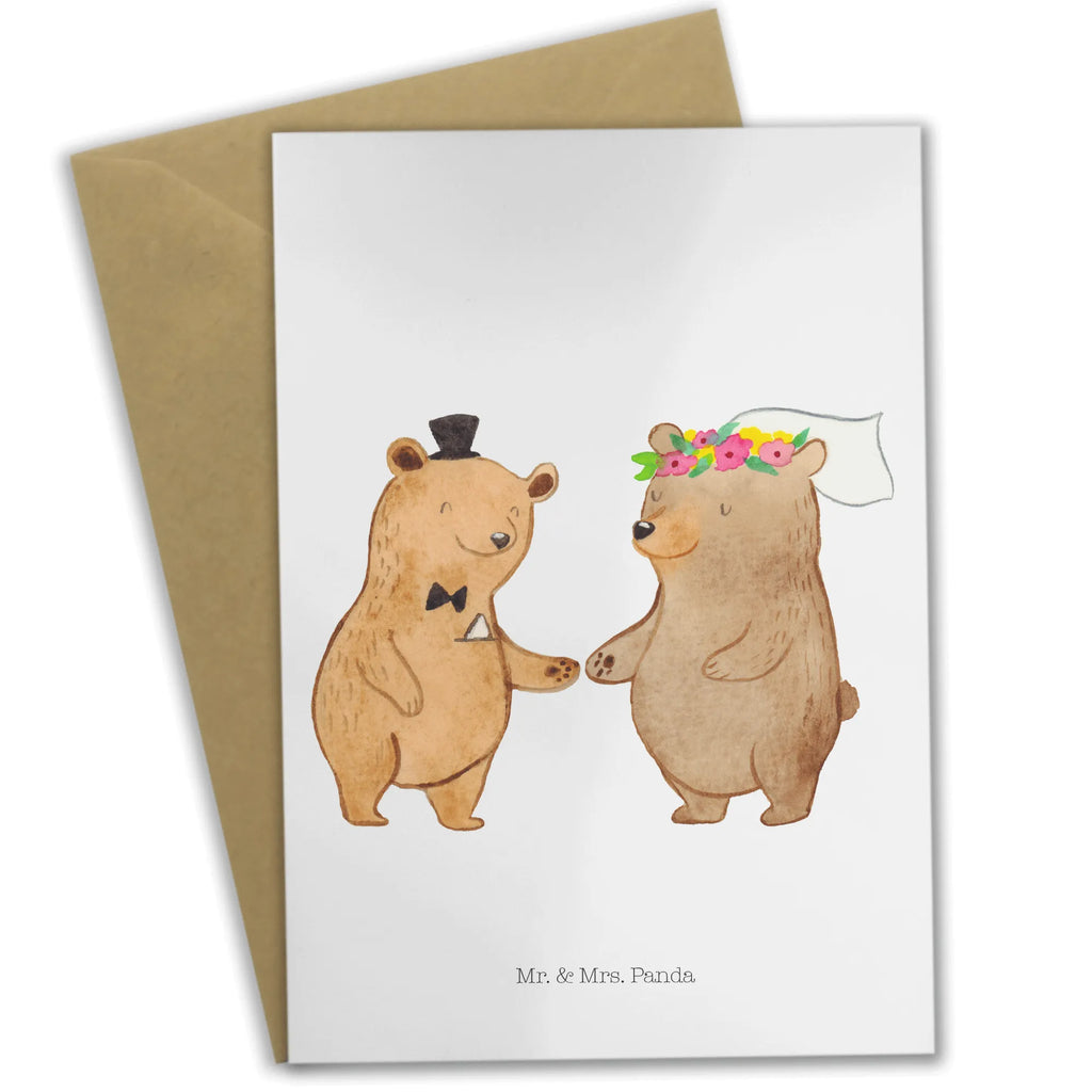 Grußkarte Bären Heirat Klappkarte, Grußkarte, Glückwunschkarte, Einladungskarte, Karte, Geburtstagskarte, Hochzeitskarte, Ansichtskarten, Hochzeit, Hochzeitsgeschenk, Ehe, Hochzeitsfeier, Trauung, Trauungsgeschenk, Verlobungsfeier, Verlobungsgeschenk, Hochzeitsgeschenkideen, Hochzeitsgeschenke für Brautpaar, Hochzeitstag, Geschenk zur Hochzeit