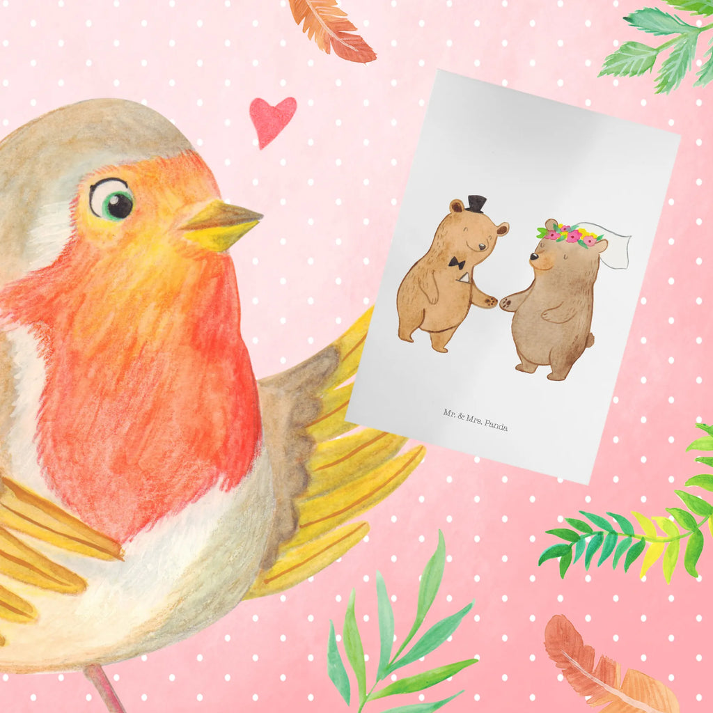 Grußkarte Bären Heirat Klappkarte, Grußkarte, Glückwunschkarte, Einladungskarte, Karte, Geburtstagskarte, Hochzeitskarte, Ansichtskarten, Hochzeit, Hochzeitsgeschenk, Ehe, Hochzeitsfeier, Trauung, Trauungsgeschenk, Verlobungsfeier, Verlobungsgeschenk, Hochzeitsgeschenkideen, Hochzeitsgeschenke für Brautpaar, Hochzeitstag, Geschenk zur Hochzeit