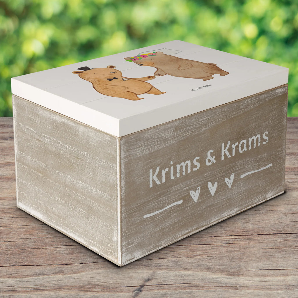 Wooden chest bears marriage Erinnerungsbox, Geschenkdose, Schatulle, Aufbewahrungsbox, Kiste, Geschenkbox, Schatzkiste, Truhe, XXL, Erinnerungskiste, Dekokiste, Holzkiste, Hochzeit, Hochzeitsgeschenk, Ehe, Hochzeitsfeier, Trauung, Trauungsgeschenk, Hochzeitskarte, Verlobungsfeier, Verlobungsgeschenk, Hochzeitsgeschenkideen, Hochzeitsgeschenke für Brautpaar, Geschenk zur Hochzeit, Hochzeitstag