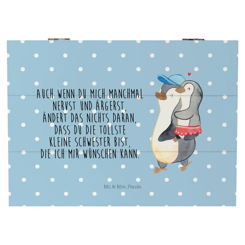 Holzkiste Pinguin Kleine Schwester truhe holz, Holzbox, aufbewahrungskiste mit deckel, Schatulle, kiste holz, Holzkiste, Aufbewahrungsbox, Holzbox mit Deckel, Aufbewahrungskiste, Holztruhe, Box aus Holz, holzschachtel, Holzkiste mit Deckel, aufbewahrungstruhe, Aufbewahrungsbox Holz, aufbewahrungsboxen, holzkästchen, box holz, Holzkisten, aufbewahrungskisten, Holz Aufbewahrungsbox, holztruhen, holzschatulle, Aufbewahrungsbox aus Holz, Holzboxen, Bruder, Schwester, Familie, Opa, Oma, Papa, Mama, Vatertag, Muttertag