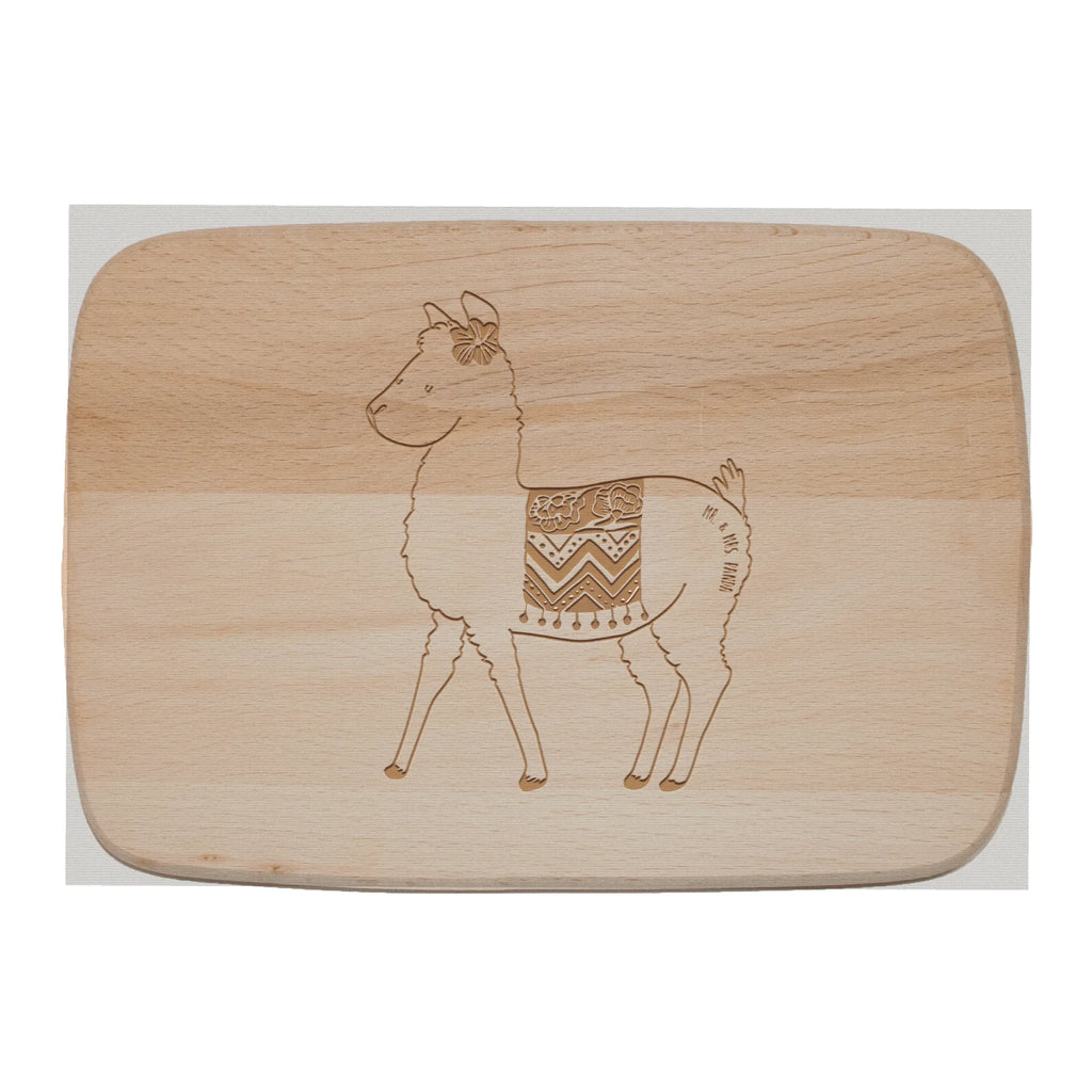 Frühstücksbrett Alpaka Stolz Frühstücksbrettchen, Holzbrett, Schneidebrett, Schneidebrett Holz, Küchenbrett, Frühstücksbrett, Alpaka, Lama