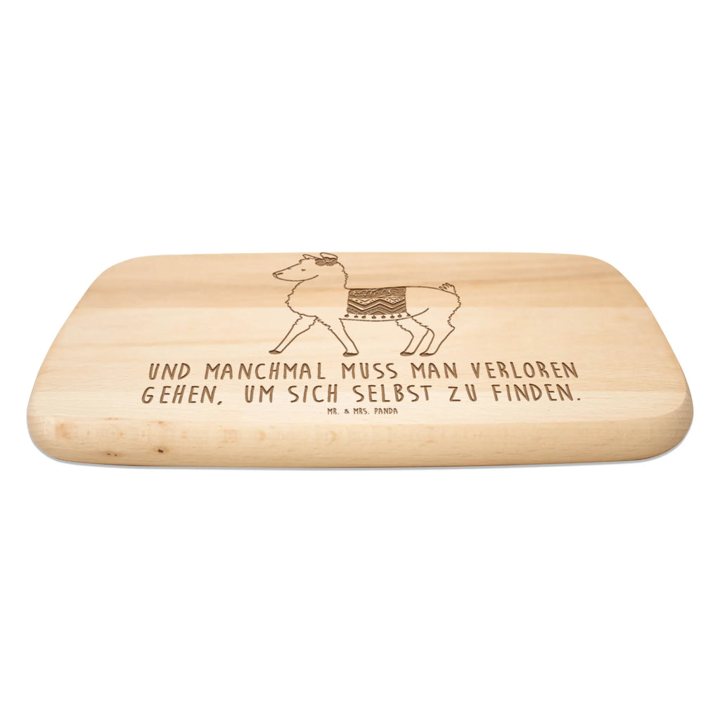 Frühstücksbrett Alpaka Stolz Frühstücksbrettchen, Holzbrett, Schneidebrett, Schneidebrett Holz, Küchenbrett, Frühstücksbrett, Alpaka, Lama