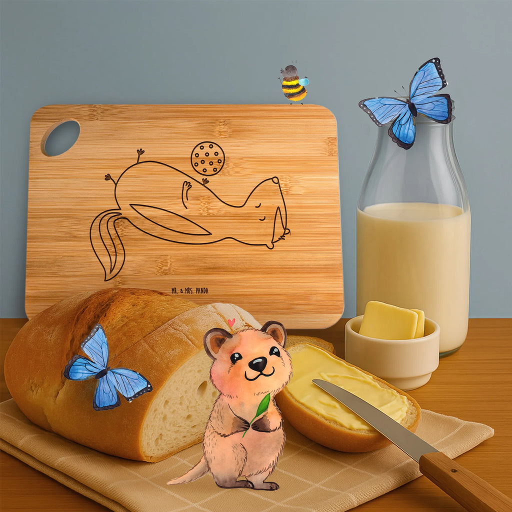 Bamboo chopping board skunk ball carving board, cutting board, cutting block, breakfast board, wood, kitchen, slices, nature, robust, kitchen board, solid, dulcimer, breakfast, board, bamboo, engraving, Skunk, stinky, skunk, wisdom, predator, wild animal, stinker, playful